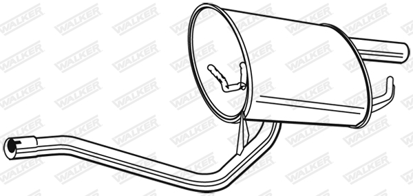Walker Achterdemper 22488