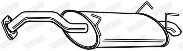 Walker Achterdemper 23485