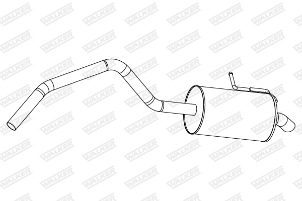 Walker Achterdemper 24310