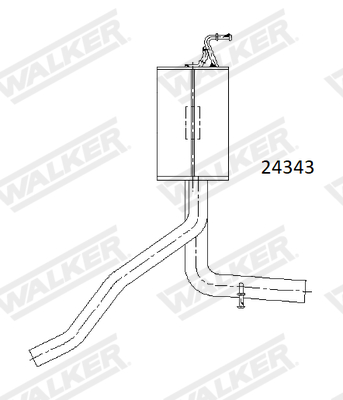 Walker Achterdemper 24343