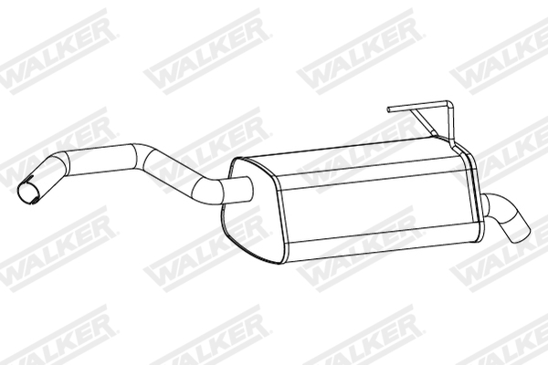 Walker Achterdemper 24411