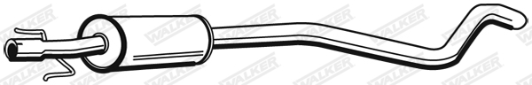 Walker Middendemper 72350