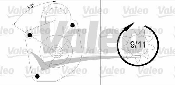 Valeo Starter 436033