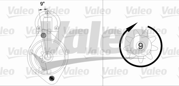 Valeo Starter 436042