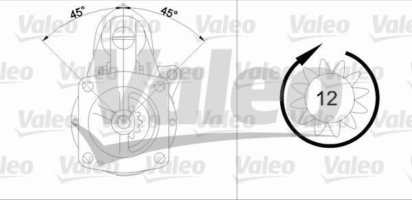 Valeo Starter 455509