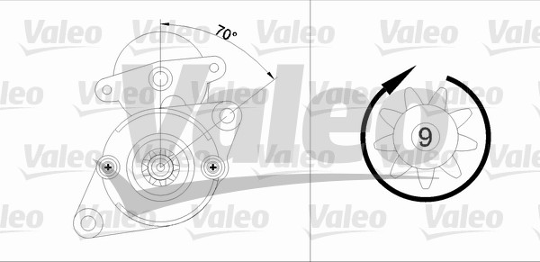 Valeo Starter 455578