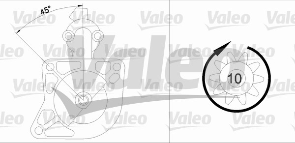 Valeo Starter 455605