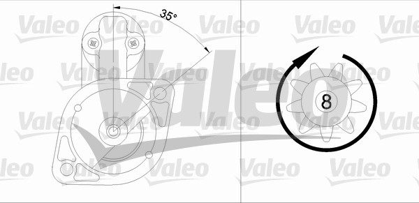 Valeo Starter 455607