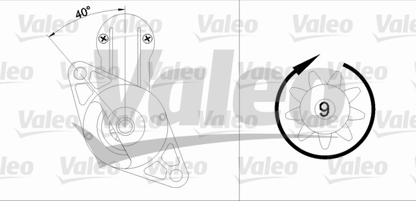 Valeo Starter 455611