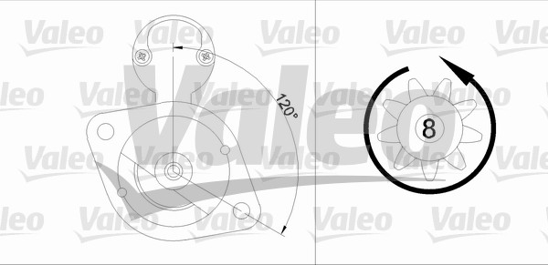 Valeo Starter 455917