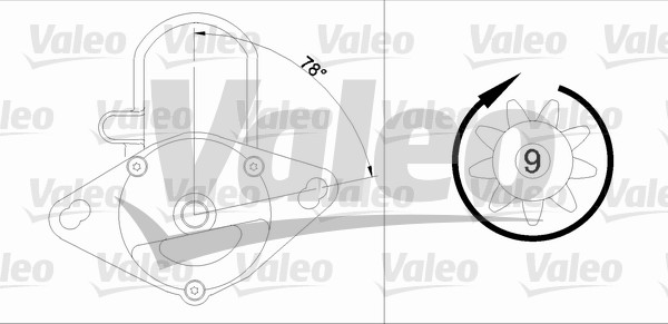 Valeo Starter 455951