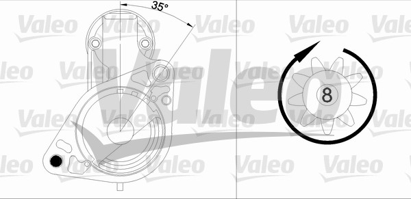 Valeo Starter 455984