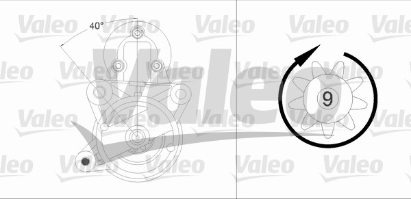 Valeo Starter 458230