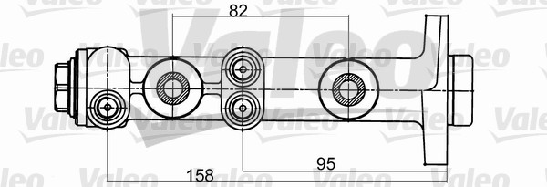 Valeo Hoofdremcilinder 402098