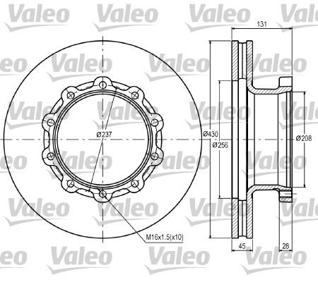 Valeo Remschijven 187070