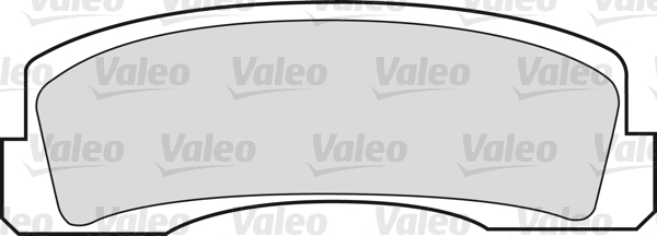 Valeo Remblokset 598389