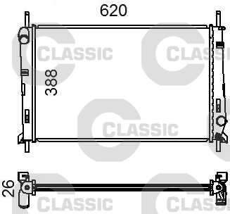 Valeo Radiateur 231011
