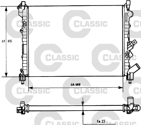 Valeo Radiateur 231128