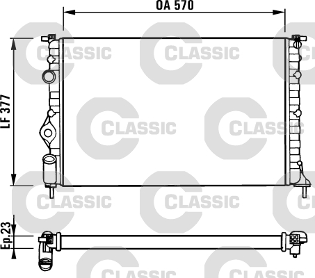 Valeo Radiateur 231379