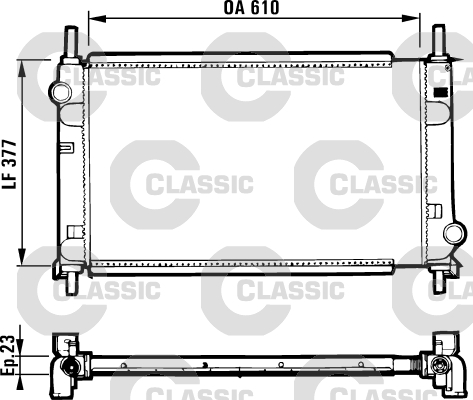 Valeo Radiateur 231550