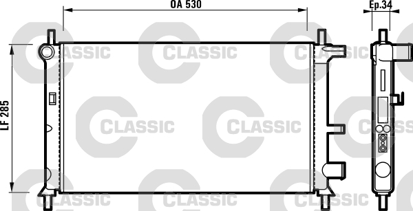 Valeo Radiateur 231735