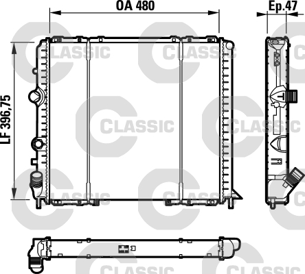 Valeo Radiateur 232071