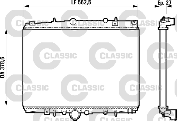 Valeo Radiateur 232598