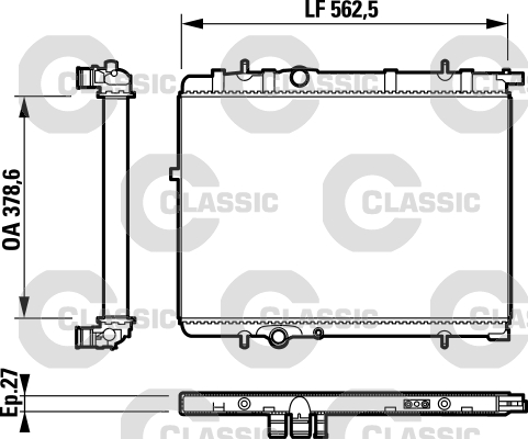 Valeo Radiateur 232893