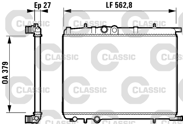 Valeo Radiateur 232909