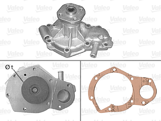 Valeo Waterpomp 506074