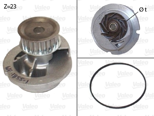 Valeo Waterpomp 506656