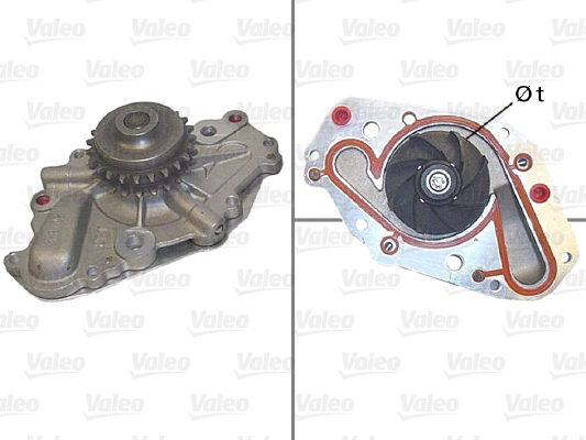 Valeo Waterpomp 506803