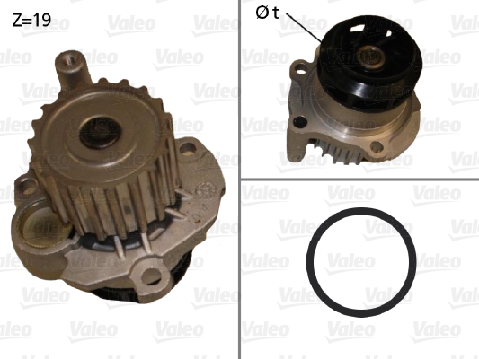 Valeo Waterpomp 506874