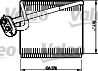 Valeo Airco verdamper 515142