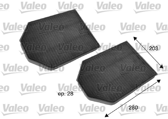 Valeo Interieurfilter 698791