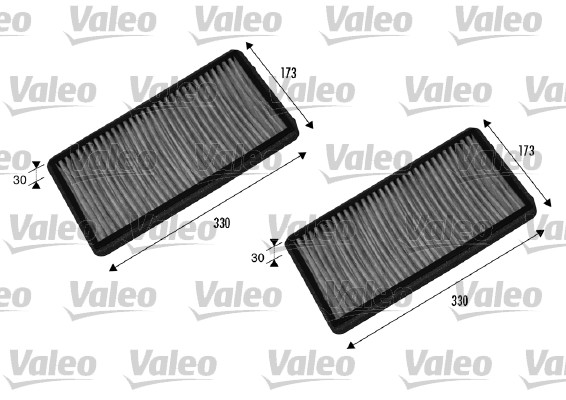 Valeo Interieurfilter 698857