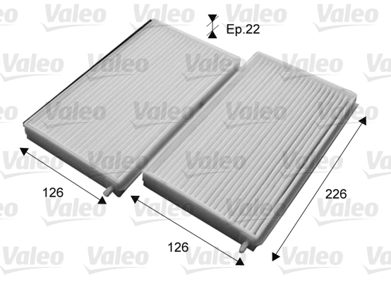 Valeo Interieurfilter 715657