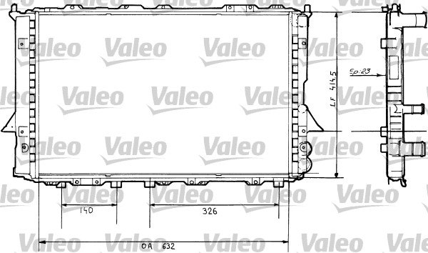 Valeo Radiateur 730360