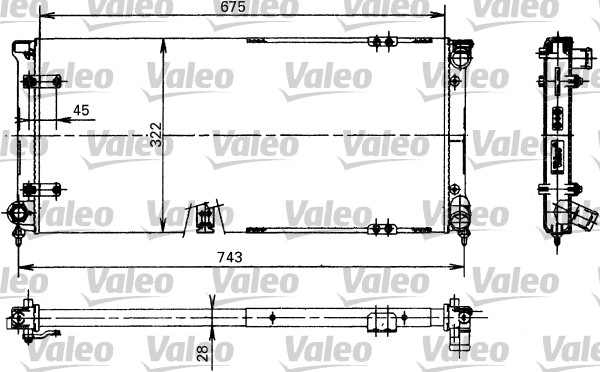 Valeo Radiateur 730370