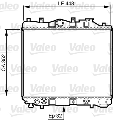 Valeo Radiateur 730435