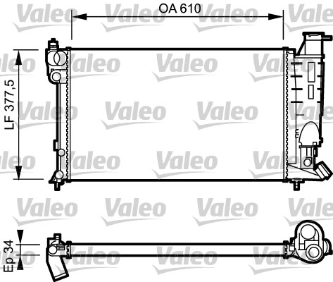 Valeo Radiateur 730508