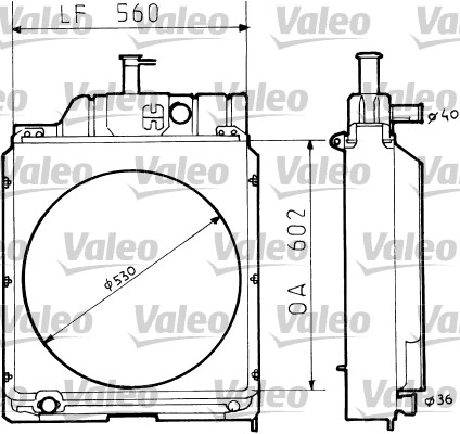Valeo Radiateur 730660
