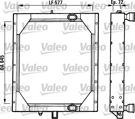 Valeo Radiateur 730938