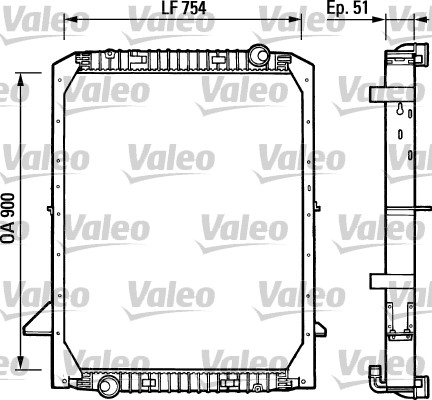 Valeo Radiateur 730965