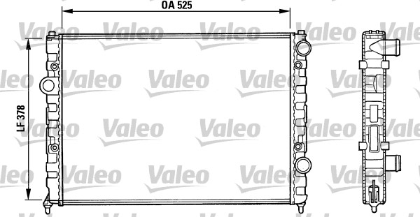 Valeo Radiateur 731005