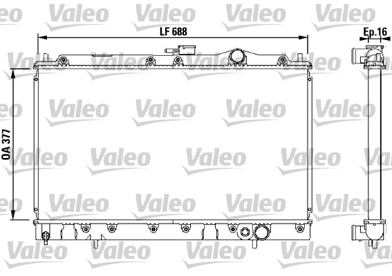 Valeo Radiateur 731055