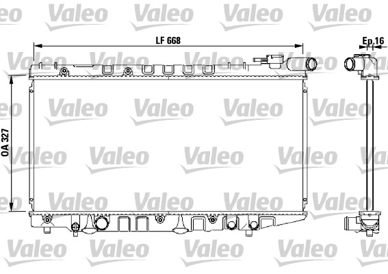 Valeo Radiateur 731106