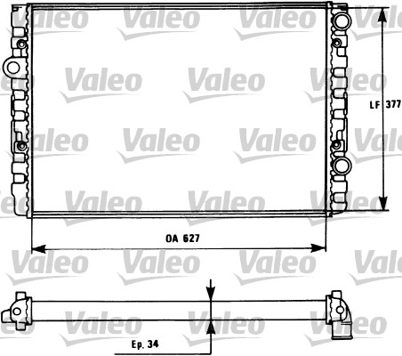 Valeo Radiateur 731127