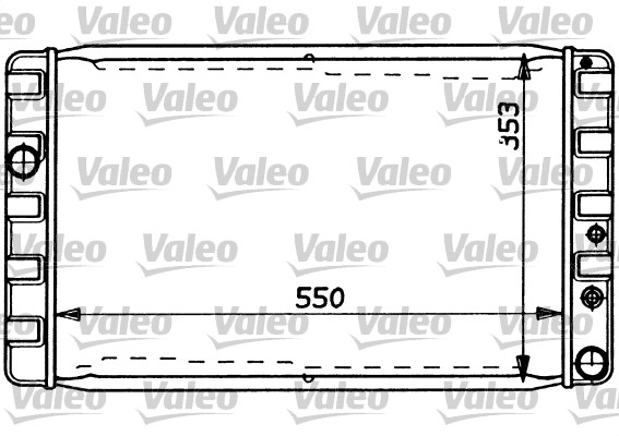 Valeo Radiateur 731247