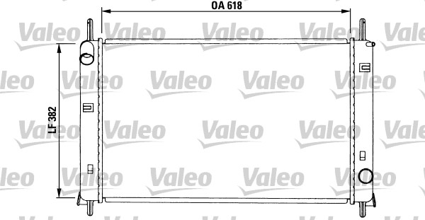 Valeo Radiateur 731257